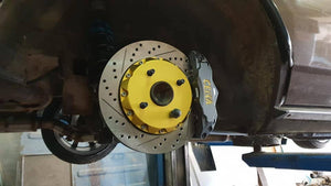 CEIKA Custom Big Brake Kit for Toyota Corolla KE70 TE70 TE72 with rear drum to disc conversion (79~84)