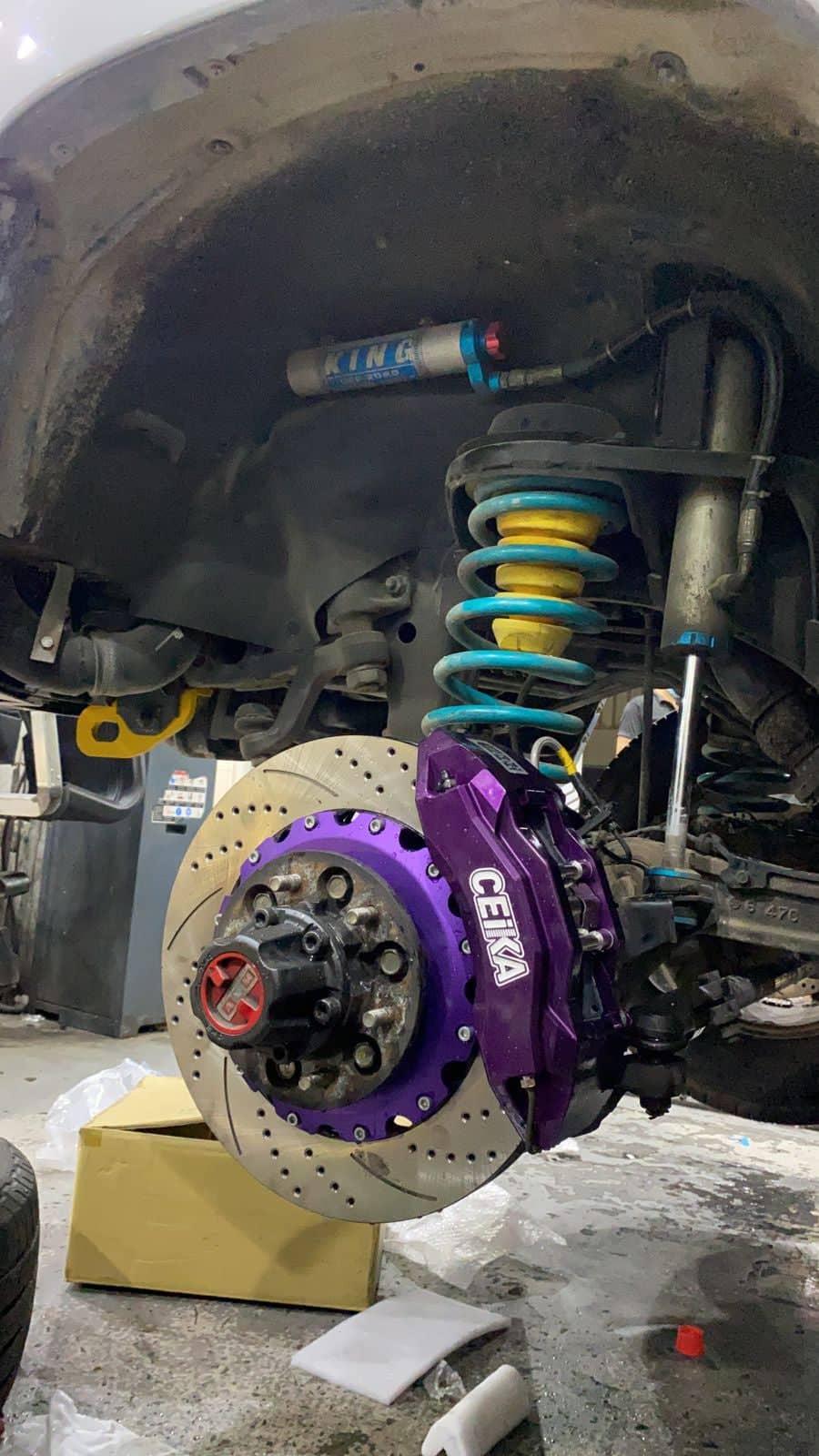 CEIKA Custom Big Brake Kit for Nissan Patrol Y61 (98~10)