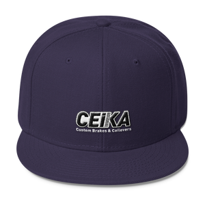 CEIKA by Otto Wool Blend Snapback Hat
