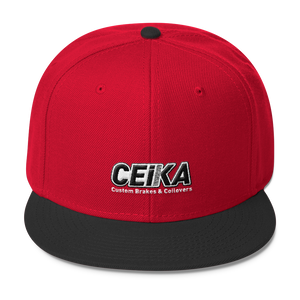 CEIKA by Otto Wool Blend Snapback Hat