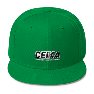 CEIKA by Otto Wool Blend Snapback Hat