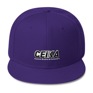 CEIKA by Otto Wool Blend Snapback Hat