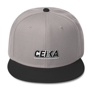 CEIKA by Otto Wool Blend Snapback Hat