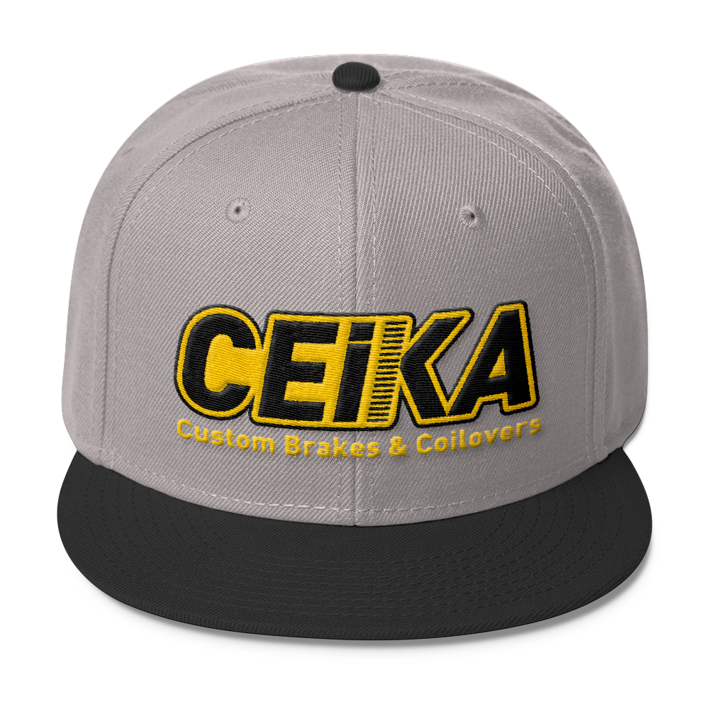 CEIKA by Otto Wool Blend Snapback Gold Logo