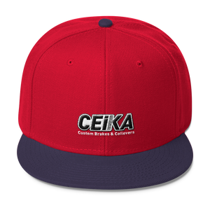 CEIKA by Otto Wool Blend Snapback Hat