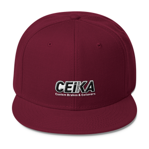 CEIKA by Otto Wool Blend Snapback Hat