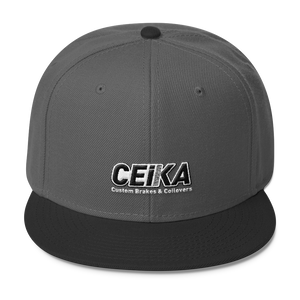 CEIKA by Otto Wool Blend Snapback Hat