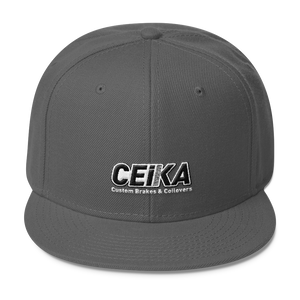 CEIKA by Otto Wool Blend Snapback Hat