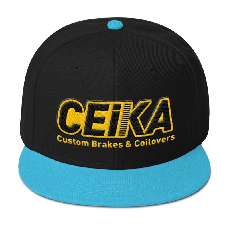CEIKA by Otto Wool Blend Snapback Gold Logo